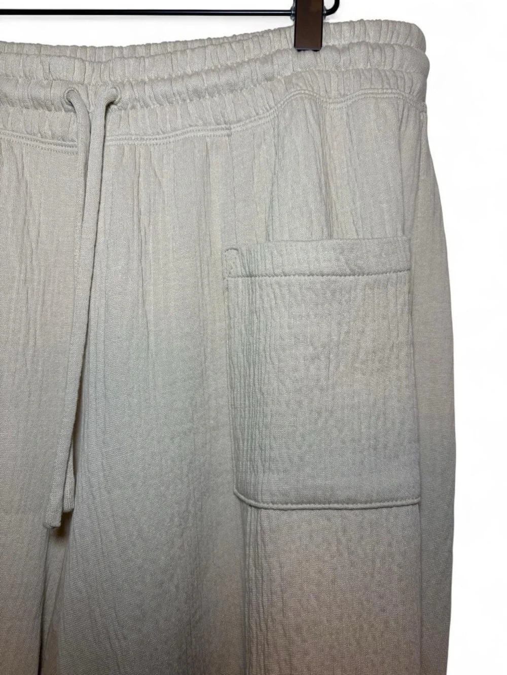 T by Talbots Cream Cotton Lounge Pants | M | EUC
